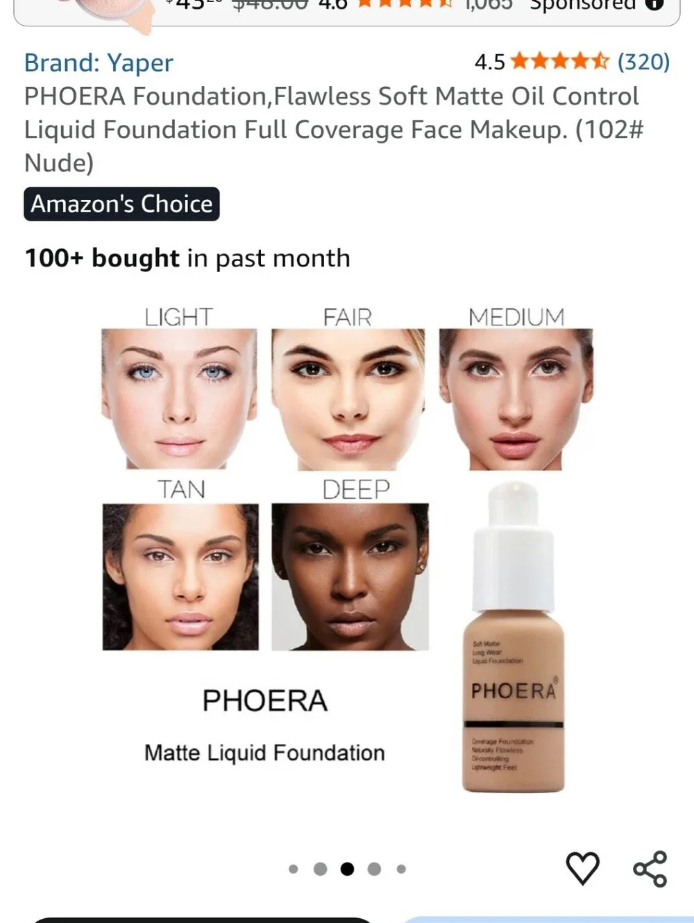 phoera liquid foundation